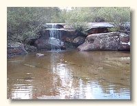 Pools of fresh water